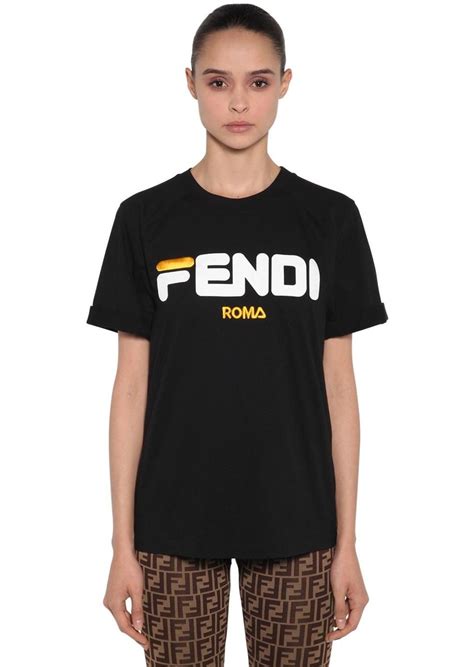 fendi fila shirt men's|Fendi FILA.